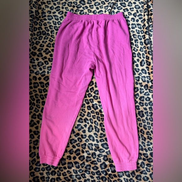 Victoria's Secret Vibrant Pink Kids Joggers - Picture 2 of 3